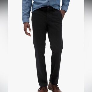 Gap Black Khaki Chino Pants 34x30